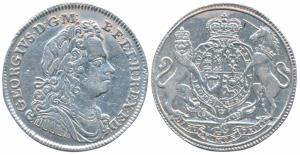 George I (1714-1727), Coronation 1714, 3.35g, obv. laureate and armoured bust to right, re