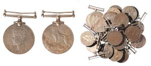 George VI, Cupro Nickel, War Medal 1939-45 (MYB 186). Very Fine. (23)