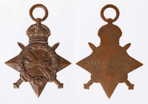 First World War, 1914-15 Star Medal, Bronze, awarded to No. 2242 Sowar Sucha Singh 16 Cava