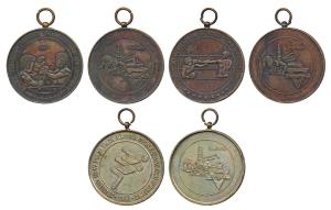 YMCA Invitation, Boxing Championship for Schools, Copper Medal, 1976 and 1977, New Delhi; 