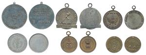 A collection of Republic India period commemorative Medals, Philips, Copper Nickel Medal, 