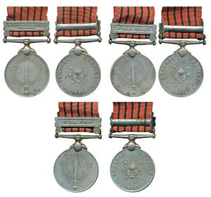 General Service Medal, Copper Nickel, Jammu & Kashmir 1947-48 bar, awarded to ME 12177 CFN