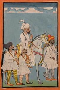 Raja Surma Sen's (r. 1781—88) ascension to the throne of Mandi in the midst of political u
