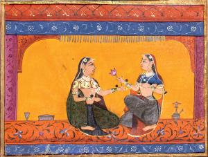 Poet Keshav Das’s Rasikapriya (1591), Lover’s Breviary, in Brij Bhasha is a key text on th