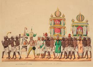 Some of the Tanjore-based artist families belonging to the Mochi, leather-making caste mig