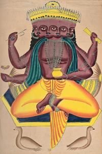 In 1888, Kalighat patas were exhibited in the Glasgow International Exhibition, and the vo