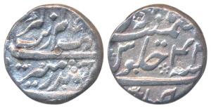 Aurangzeb, Silver Rupee, Chinapatan Mint, RY 42 (KM A289). Very Fine.
