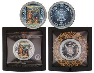 Cameroon, Silver 500 Francs, 17.50g, 2020, Visitation, 500th Annniversary of Death of Raph