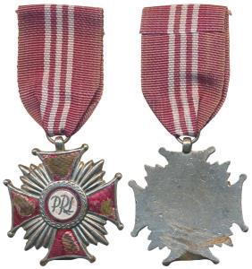 Poland, The Merit Cross, Silver plated on Bronze and enamel, World War I, period, obv. PRI