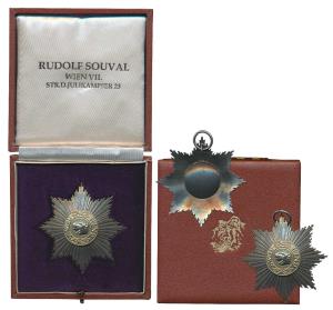 Vir-i-Hind / Warrior of India an Azad Hind Order, 2nd Class Star Badge, a tiger’s head, wi