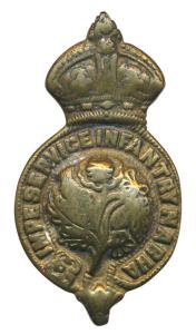Nabha State, Bronze, 20g, coat of arms of the state, Impe(rial) Service Infantry Nabha ins