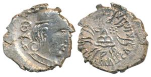 Western Kshatrapas, Kardamaka family, Svami Rudrasena III son of Svami Rudradaman II, Silv
