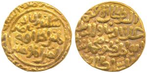 Ala-ud-Din Muhammad Shah II Khilji (AH 695-715, 1296-1316 AD), Gold Tanka, 11.02g, Hadrat 