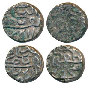 Nasir al-din Mahmud Shah III (AH 944-961, 1537-1553 AD), Silver ¼ Tanka, al-wathiq legend 