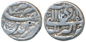 Jahangir, Silver Rupee, 11.32g, Akbarnagar Mint, Month Ardibihisht, RY 20 (KM 145.4). Very
