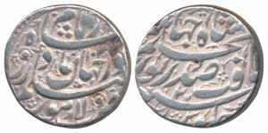 Nur Jahan, Silver Rupee, 11.34g, Lahore Mint, AH 1034/20, complete mint name at bottom on 