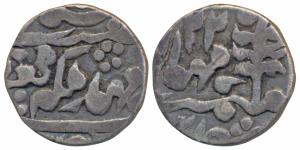 Madho Singh II (AH 1298-1341; 1880-1922 AD), Silver ¼ Rupee, 2.71g, Sawai Jaipur Mint, wit