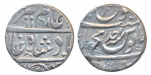 Alamgir II (AH 1167-1173; 1754-1759 AD), Silver Rupee, 11.04g, Machhlipatan Mint, AH 1168/