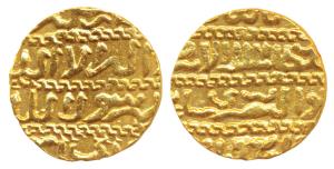 Burji Mamluk, al-Zahir Abu-Said Timurbugha, Gold Ashrafi, 3.35g. Extremely Fine, Scarce.