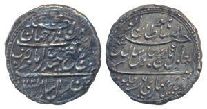 Tipu Sultan, Silver Rupee, 11.09g, Patan Mint, AM 1216/6 (KM 126). About Extremely Fine, R