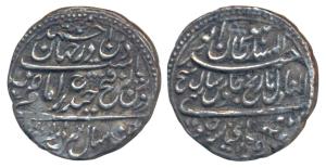 Tipu Sultan, Silver Rupee, 11.12g, Patan Mint, AM 1217/7 (KM 126). Extremely Fine, Rare.