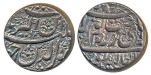 Jahangir, Silver Rupee, 11.37g, Jalnapur Mint, ‘Sakhat Nurani’ couplet, complete mint name