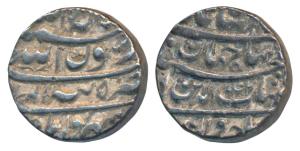 Shah Jahan, Silver Rupee, 11.4g, Tatta Mint, AH 1042/5 (KM 224.18). Very Fine+.