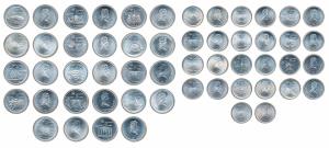 Canada, Elizabeth II, 1976 Montreal Olympics, Silver 5 Dollars, 24.3g, (14) and Silver 10 