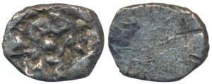 Archaic Punch Marked Coinage, attributed to Panchala Janapada, Silver ½ Karshapana, 1.78g,