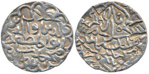 Jalal al-din Muhammad Second Reign (AH 821-836/37; 1418-1432/3 AD), Silver Tanka, 10.66g, 