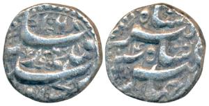 Jahangir, Silver Rupee, 10.83g, Qandhar Mint, AH 1028/14 (KM 142.2). Fine+.