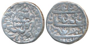Shah Jahan (AH 1037-1068; 1628-1658 AD), Silver Rupee, Akbarabad Mint, AH 1041/4, obv. leg