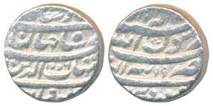 Shah Jahan, Silver Rupee, 11.22g, Tatta Mint, AH 1056/19, Month Farwadin (KM 224.18). Very