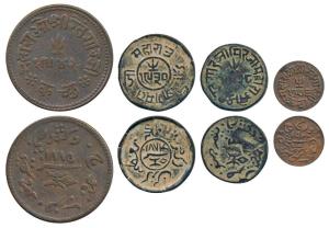 Copper (4), Vijayrajji, set of 3, Copper Adhio, Payalo and Dhinglo, in the name of George 
