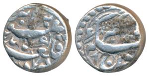 Akbar, Silver Rupee, 11.39g, Qila Bandhu Mint, obv. Riwaz i-Sikka Allahhu Akbar, rev. Buwa