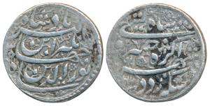 Jahangir (AH 1014-1037; 1605-1627 AD), Silver Sawai Rupee, 13.91g, 25% over weight, Agra M