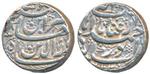 Jahangir, Silver Rupee, 11.37g, Ahmedabad Mint, Inayat couplet, AH 1033/18 (KM 149.4). Ver