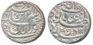 Jahangir, Silver Rupee, 11.45g, Ahmedabad Mint, Inayat couplet, AH 103X/16 (KM 149.4). Ver