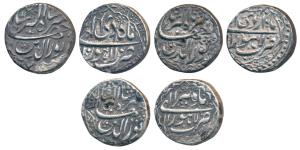 Jahangir, Silver Rupee (3), 11.39g, Lahore Mint, Month Di; Month Tir, Month Ardibihisht, R