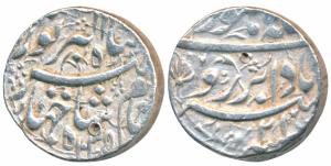 Jahangir, Silver Rupee, 11.40g, Lahore Mint, Bada Bar Hamesha couplet, AH 1035/21 (KM 149.
