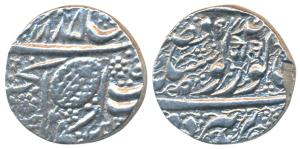 Ranjit Singh (VS 1856-1896; 1799-1839AD), Silver Rupee, 11.03g, Amritsar Mint, VS 1885/97,