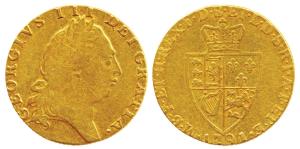 Great Britain, George III, Gold Guinea, 8.3g, 1791, Royal Mint, obv. laureate head to righ
