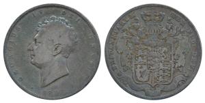 Great Britain, George IV, Silver ½ Crown, 13.54g, 1826 (KM 695). Very Fine, Rare.