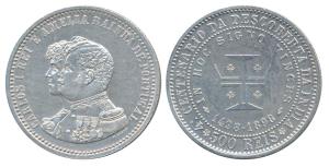 Portugal, Carlos I, Silver 500 Reis, 1898, 400th Anniversary of Discovering India 1498-189