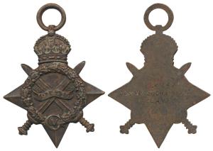 First World War, 1914-15 Star Medal, Bronze, awarded to No. 2242 Sowar Sucha Singh 16 Cava