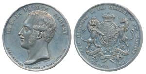 Great Britain, Prince Albert (1840-1861), White Metal, 17.36g, The Great Exhibition of 185