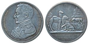 Related to the Napoleonic Wars, Defence of Acre Medal, 1799, Silver, 29.76g, obv. bust of 
