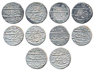 Muhammad Shah, Silver Rupee, Dar-ul-Khilafat Shahjahanabad Mint, AH 1142/2, 1152/22, 115X/
