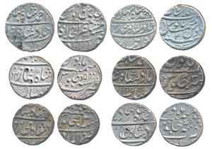 Ahmed Shah Bahadur (AH 1161-1167; 1748-1754 AD), Silver Rupee (6), Allahabad Mint, AH (116