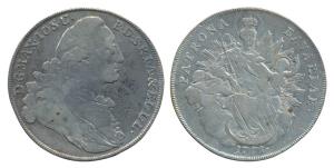Germany, Bavaria, Joseph Maximilian III, Silver 1 Thaler, 28.06g, 1771, obv. bust of the r